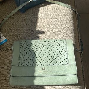 Mint colored Kate Spade purse !